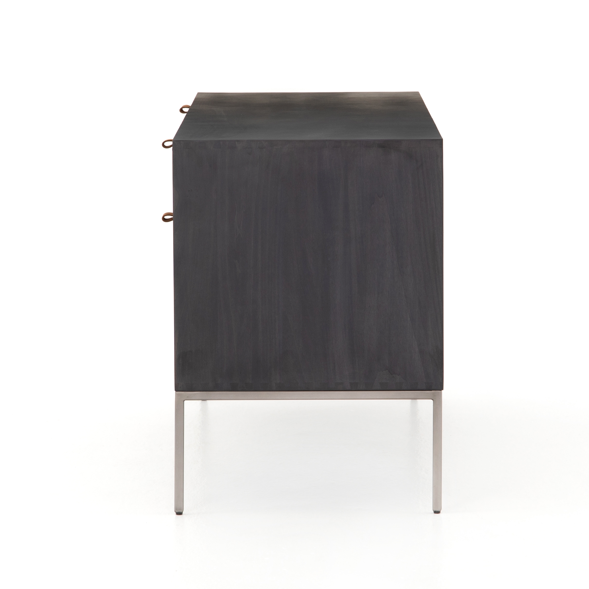 Trey Modular Filing Credenza - Black Wash Poplar - Image 5