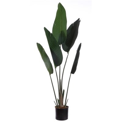 Faux Gladiolus Potted Plant - Image 0