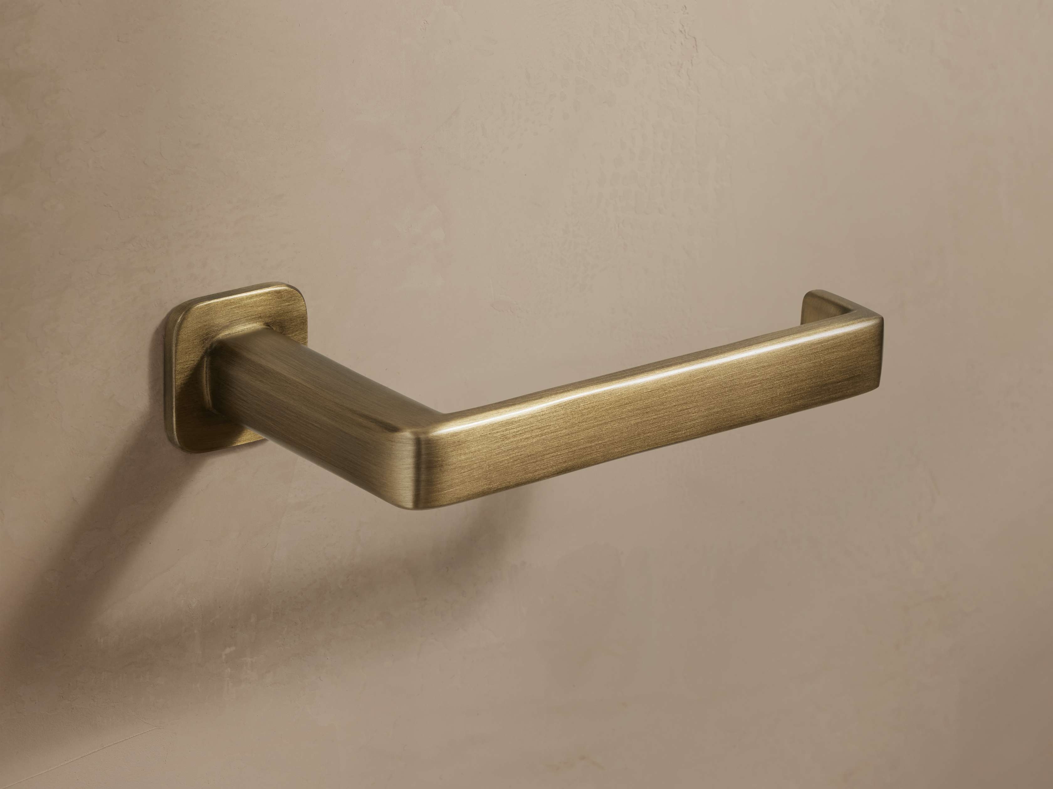 Logan Toilet Paper Holder in Metal Brass  Antique - Image 0