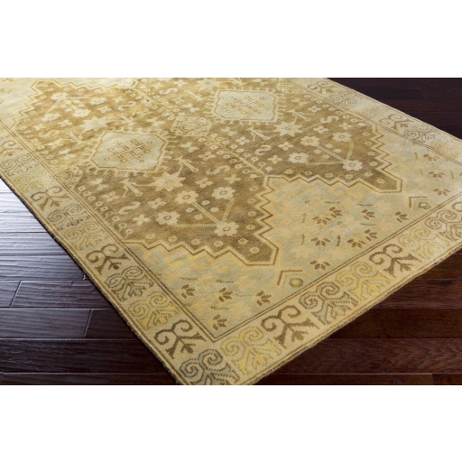 Maiden Brown Indoor 5'6" x 8'6" Handmade Rug - Image 1