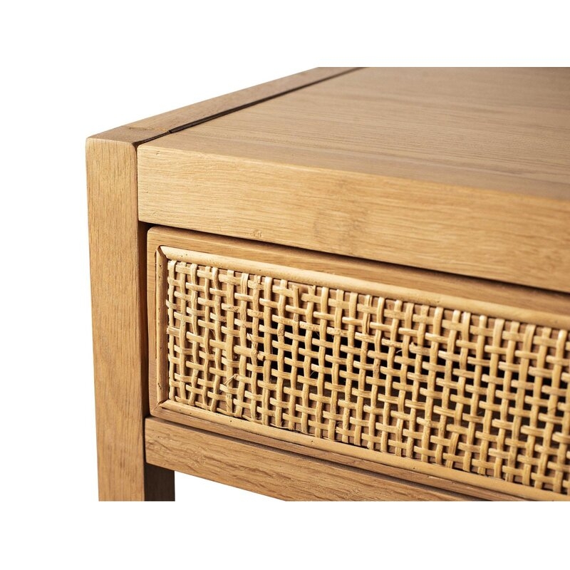 Ibanez Console Table, Oak, 43.3" - Image 4