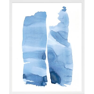 Blue Wash 2 by Jacques Pilon - Picture Frame Painting Print on Paper - Image 0