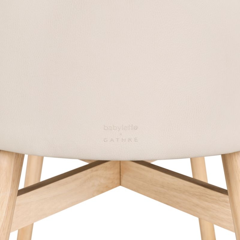 Babyletto X Gathre Capsule Ivory Baby Bassinet - Image 9