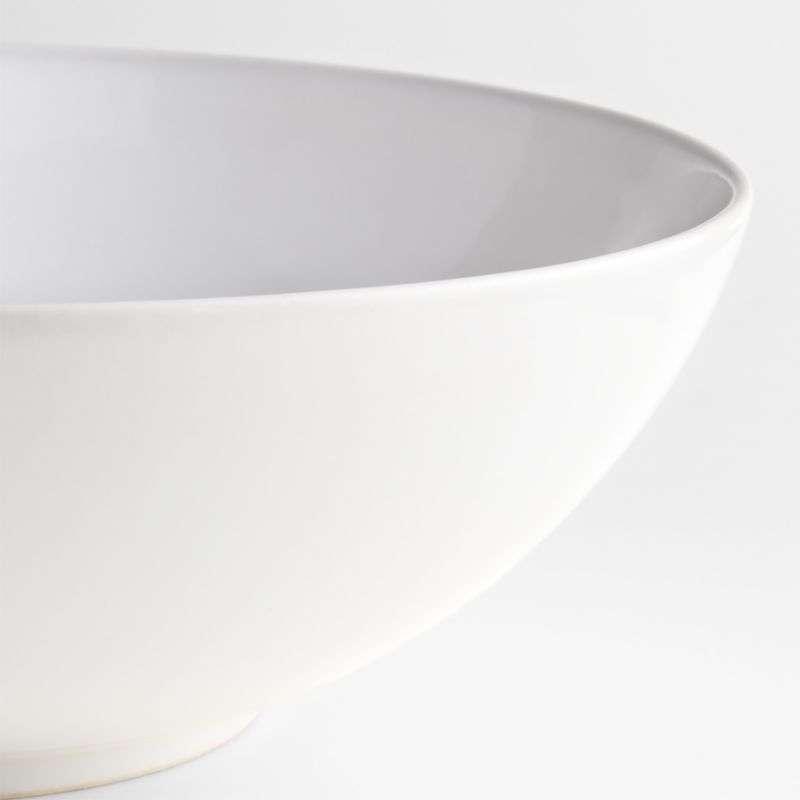 Craft White 10.25" Stoneware Serving Bowl - Image 1