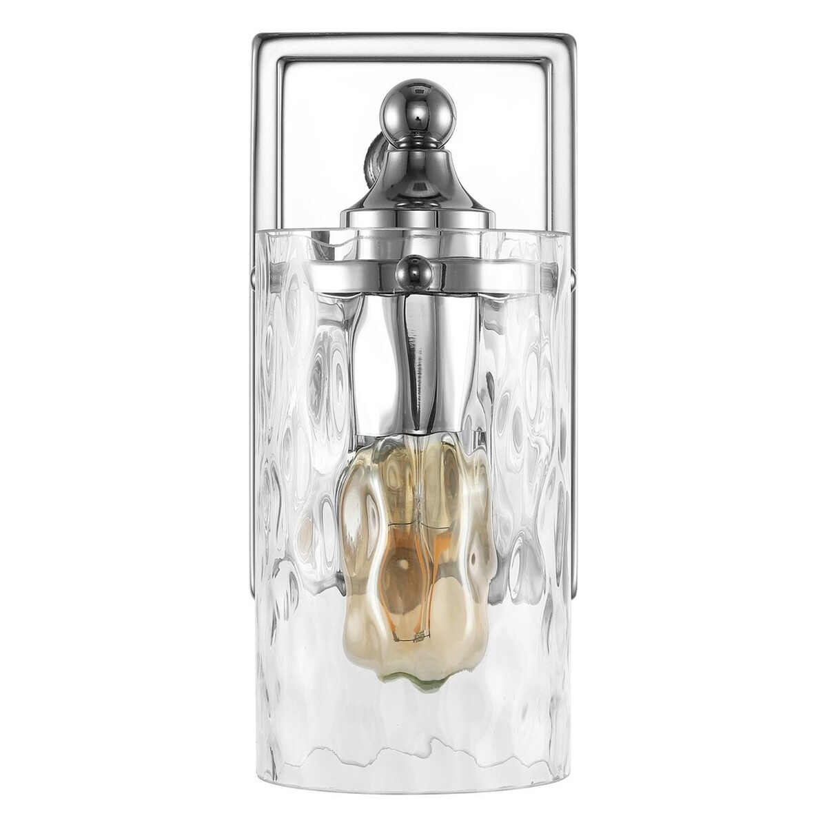 Jobie 7" Wall Sconce - Chrome - Safavieh - Image 3