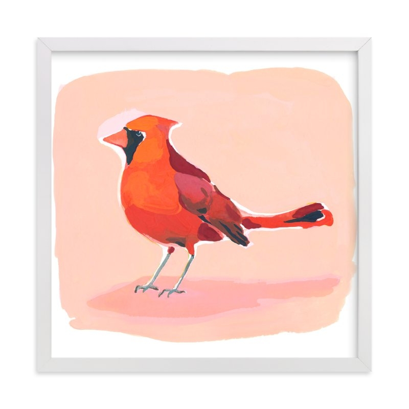Inquisitive Cardinal Limited Edition Fine Art Print 1 - Image 0