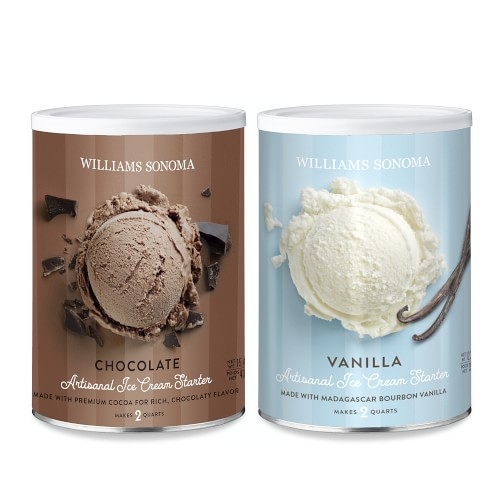 Williams Sonoma Chocolate & Vanilla Ice Cream Starter Set - Image 0