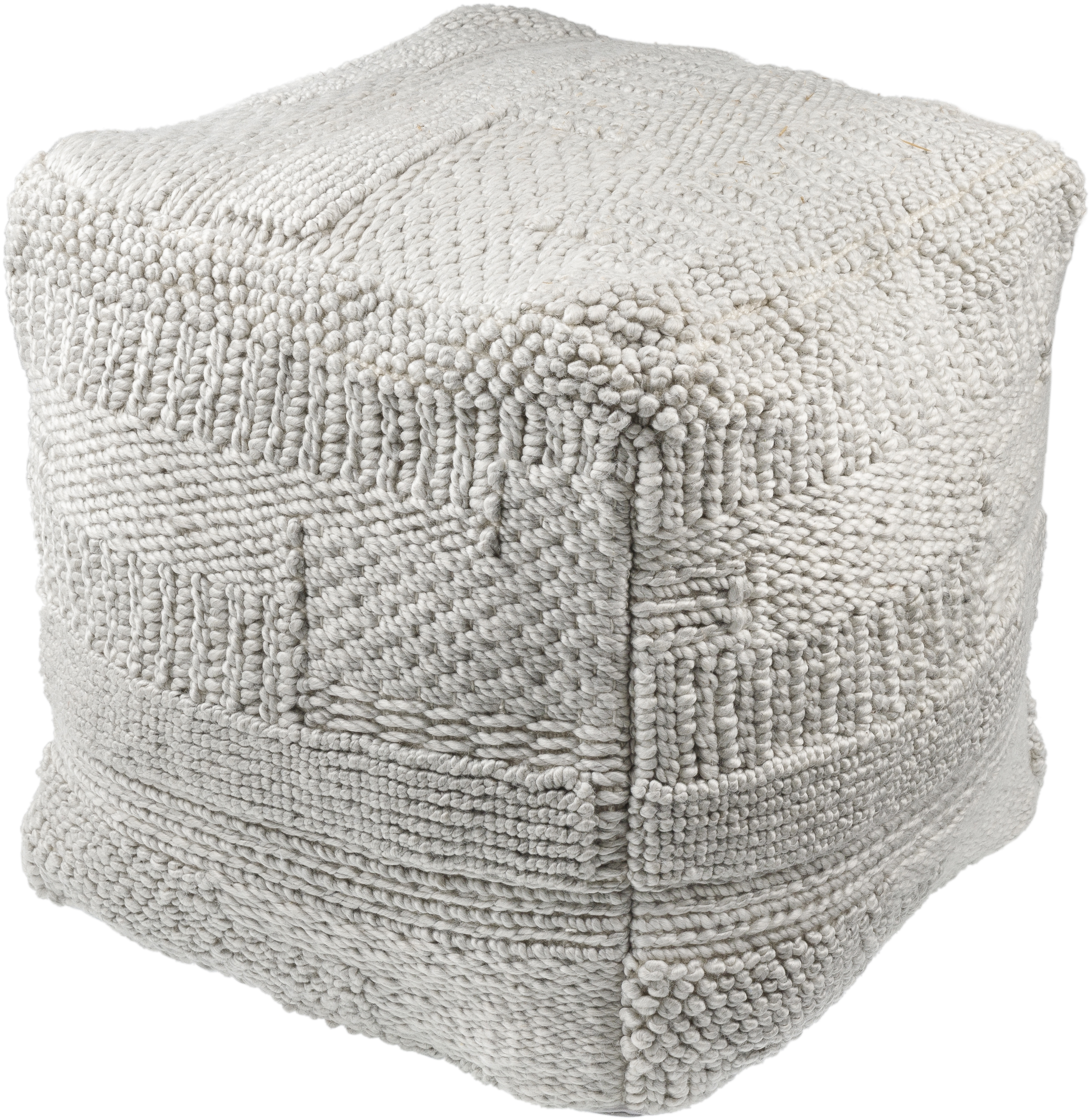 Gabon Woven Pouf - Image 0
