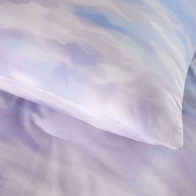 Iris Dream Watercolor Comforter, Full/Queen, Iris - Image 1