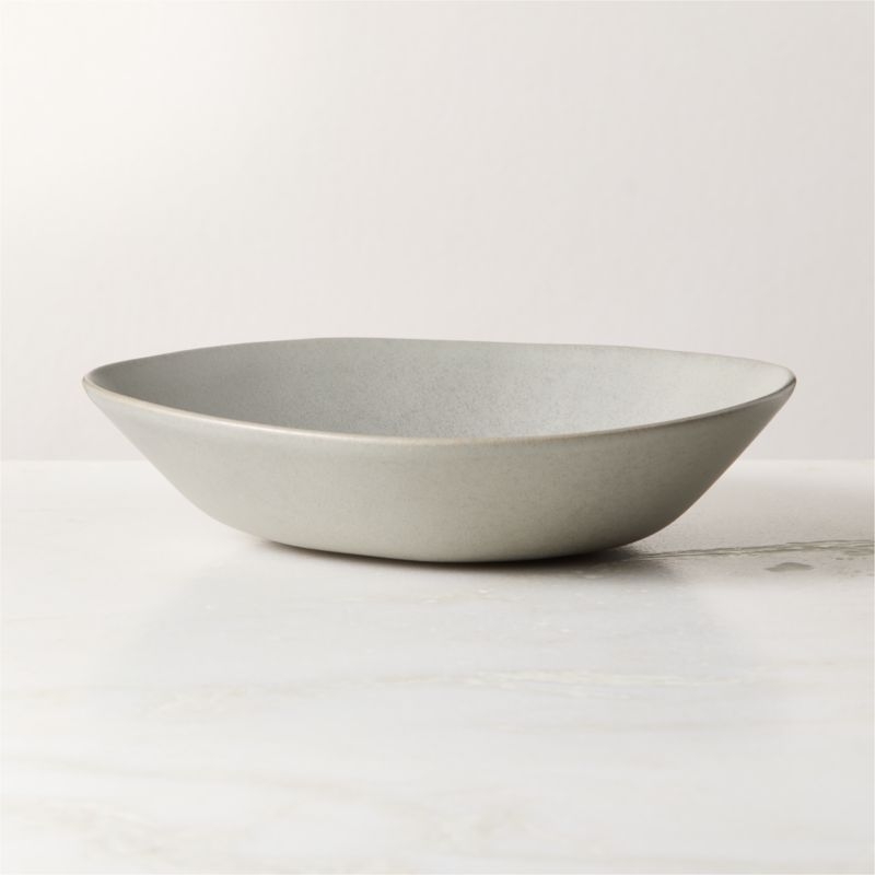 Selene Grey Stoneware Pasta Bowls Set of 6 - Image 2