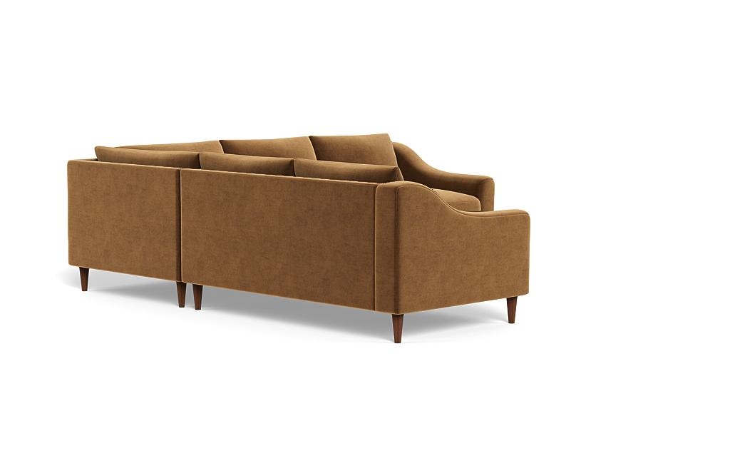 Saylor Slope Arm Corner 4-Seat Sectional Sofa - Image 1