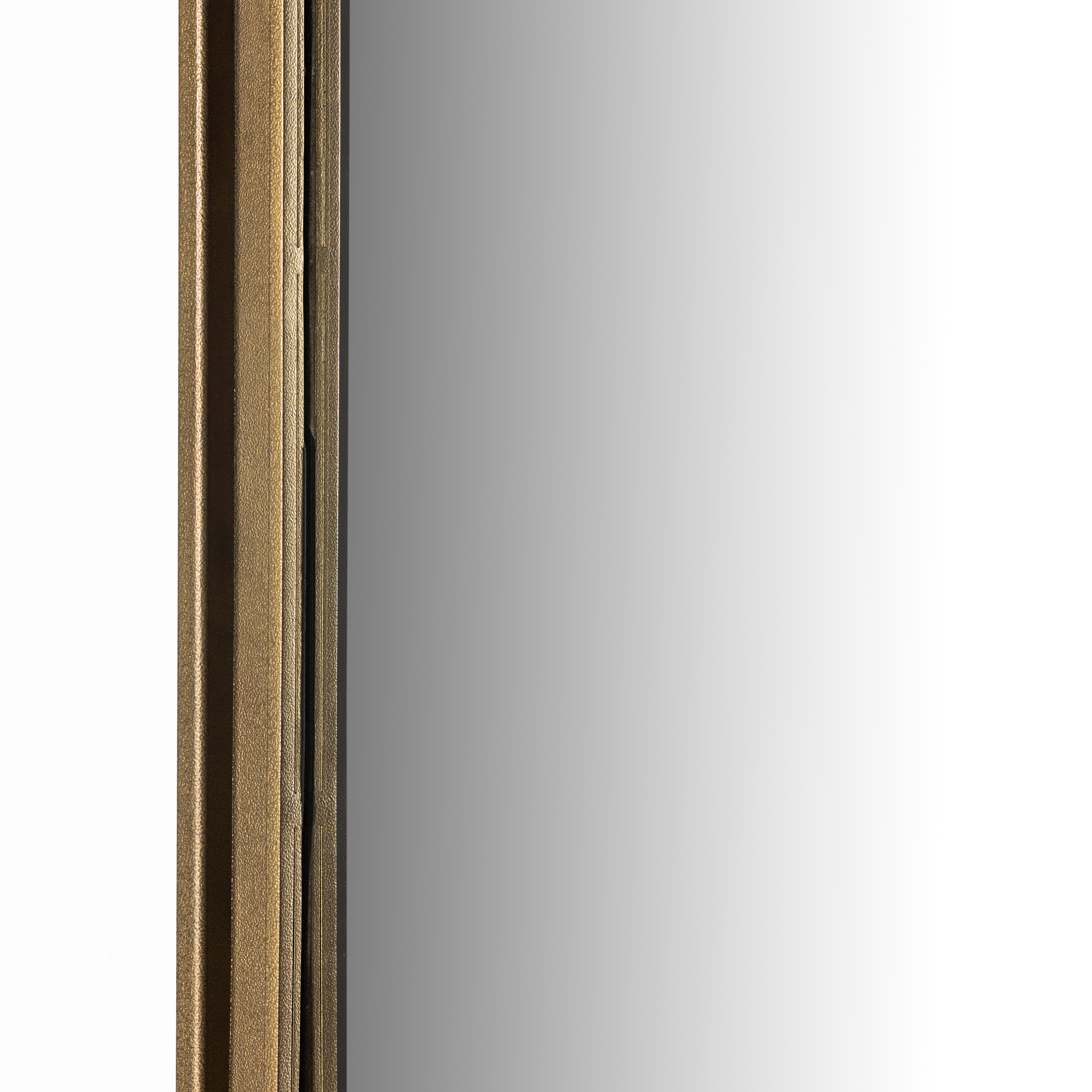Effie Mirror - Raw Antique Brass Iron - Image 5
