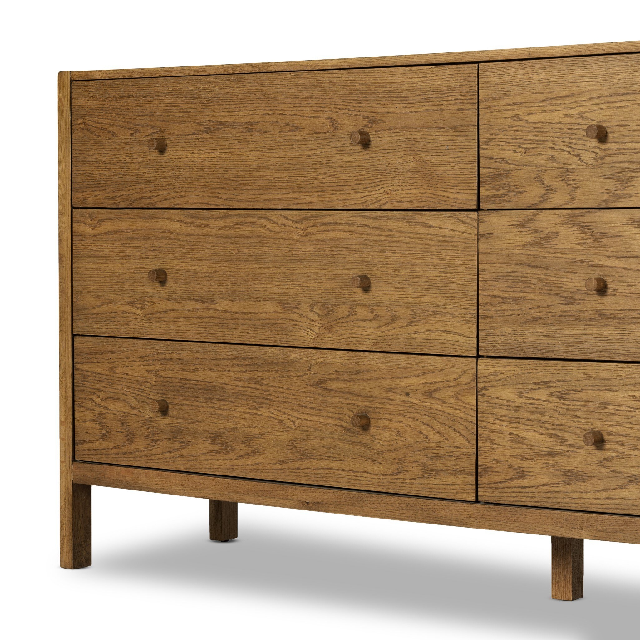 Meadow 6 Drawer Dresser - Tawny Oak - Image 17