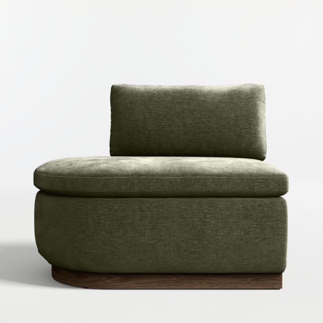 Edendale Green Upholstered Left-Arm Storage Dining Banquette - Image 0