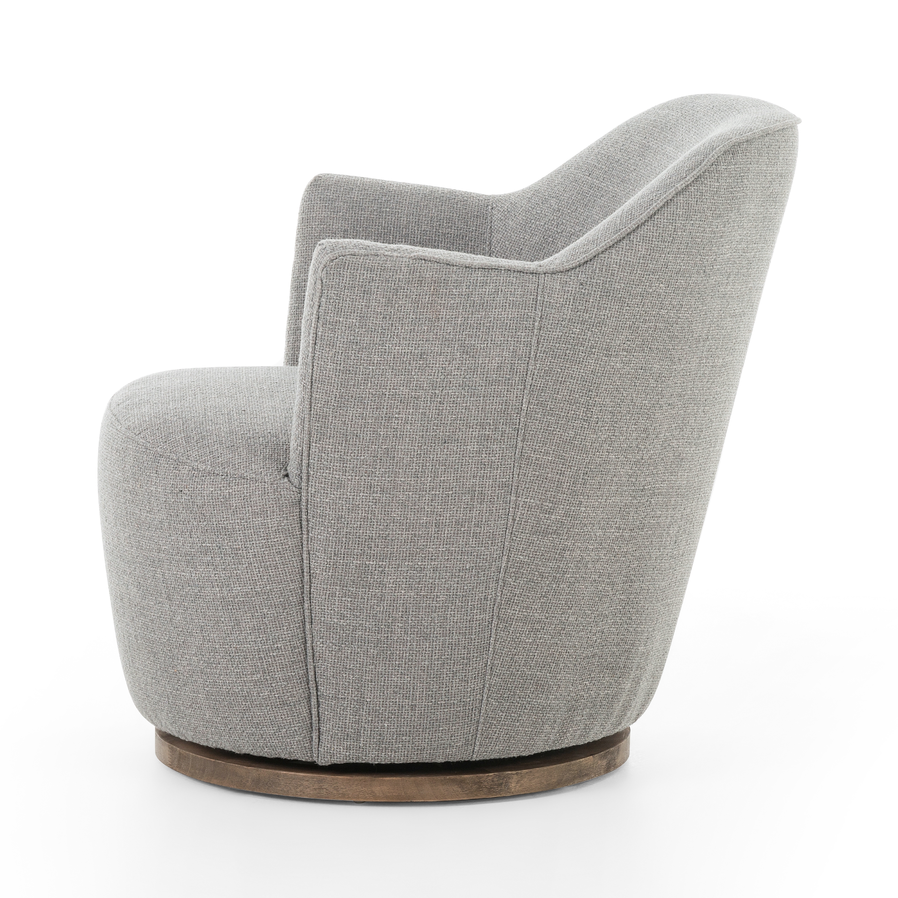 Aurora Swivel Chair-Gibson Silver - Image 3