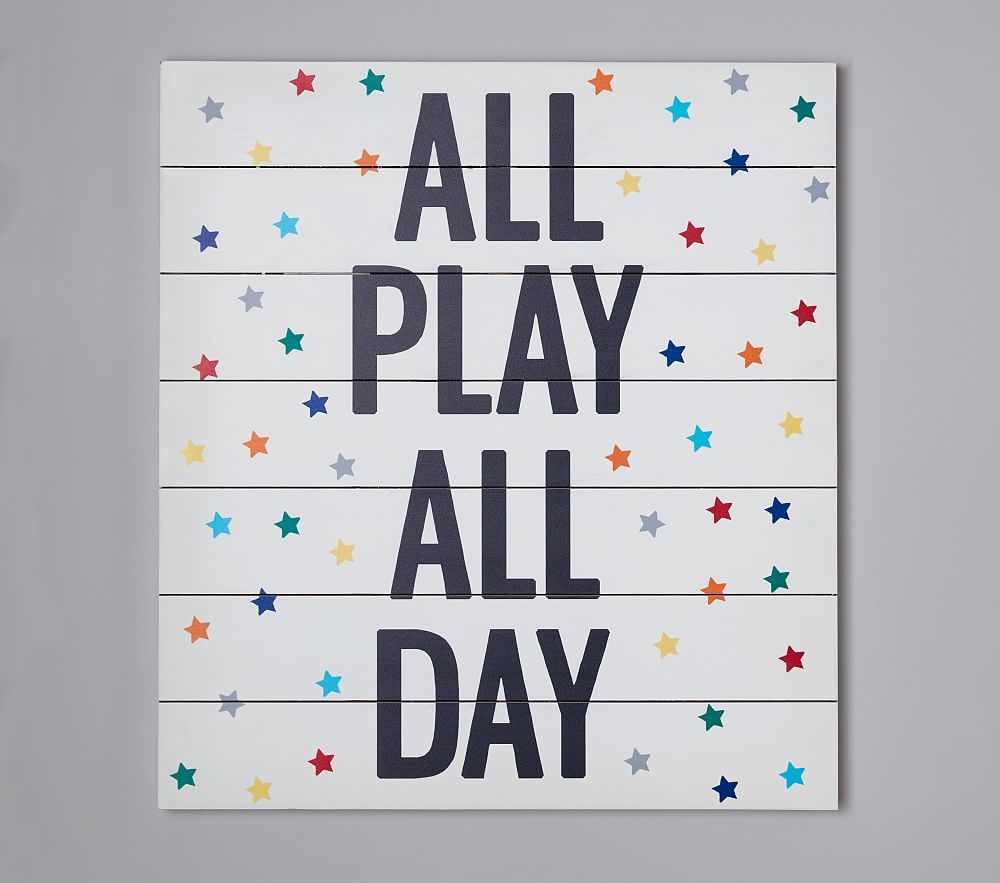 Play All Day Wall Art - Image 0