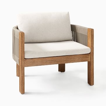 Porto Petite Lounge Chair, Driftwood - Image 2