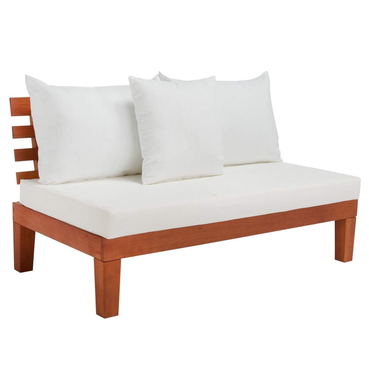 Granton 5 Pc Living Set - Natural/Bge + Solid Plw - Safavieh - Image 4