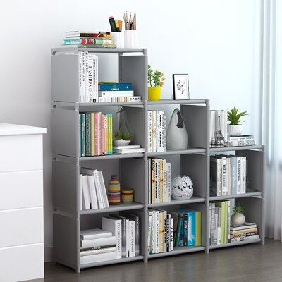 Multifunctional Waterproof Thick Simple Cube Storage Shelf Bookcase - Image 0