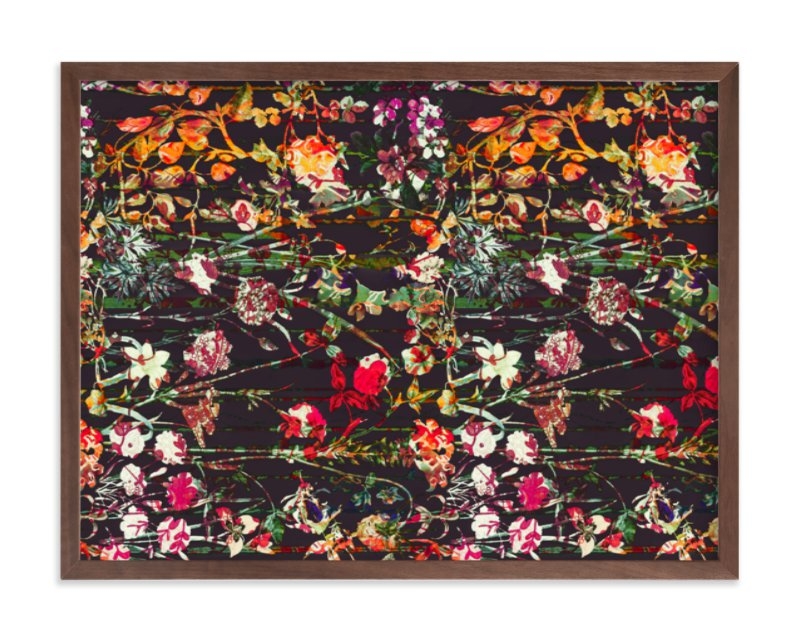 Painted Midnight Garden Limited Edition Fine Art Print 1 - Image 0