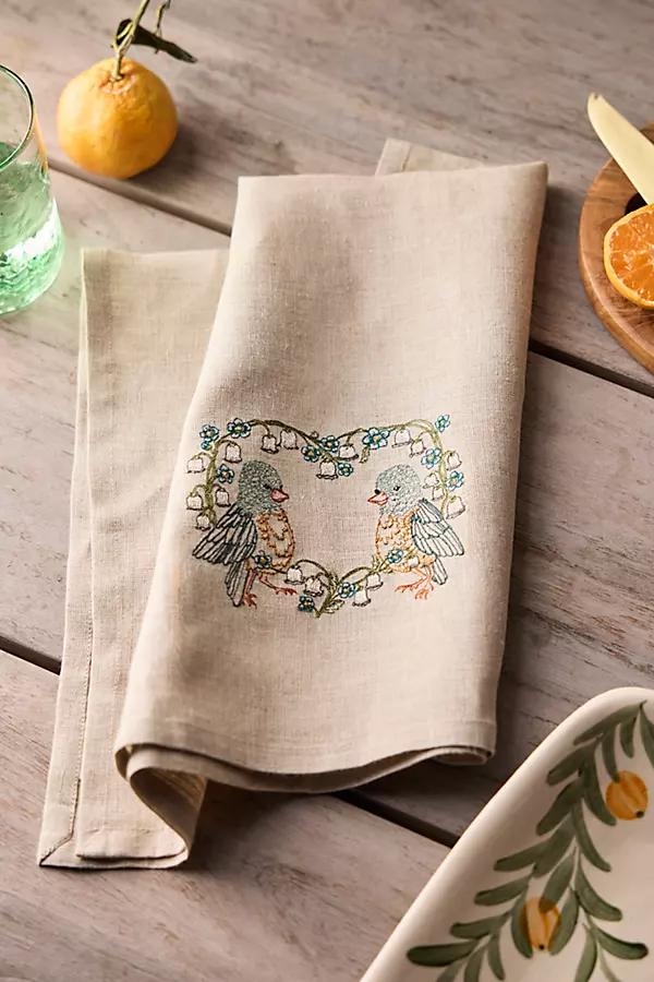 Lovebirds Dish Towel - Image 0
