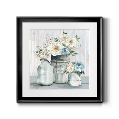 French Garden Flowers II-Premium Framed Print - Ready To Hang - Image 0