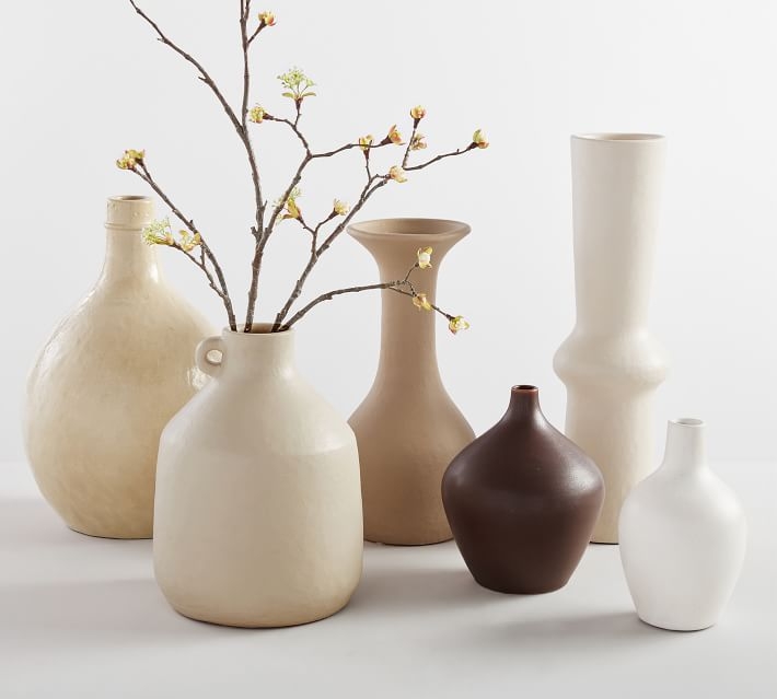 Studio Vase Collection, Jug, Off White NO LONGER AVAILABLE - Image 1