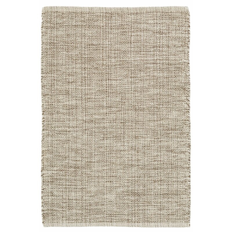 Dash and Albert Rugs Marled Handwoven Cotton Brown/Gray/Ivory Area Rug - Image 0