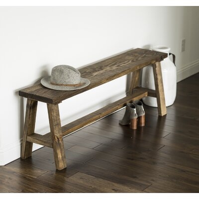 Ari Solid Wood Bench - Image 0