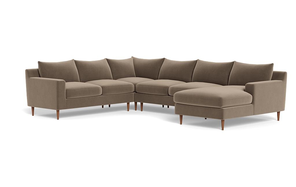 Sloan 4-Piece Corner Sectional Sofa with Right Chaise - Image 2