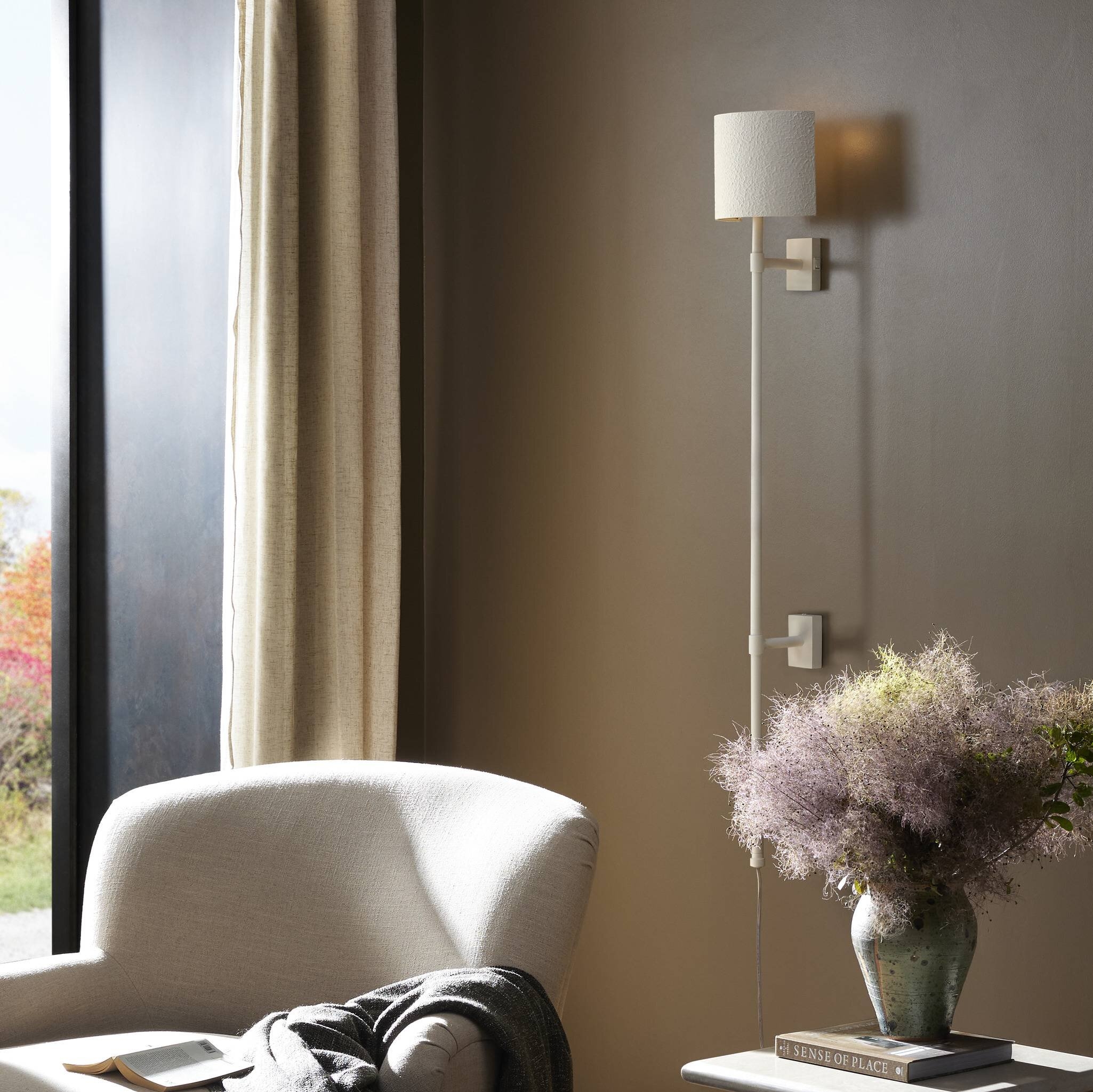 Maurice Sconce - Matte White Plaster - Image 3