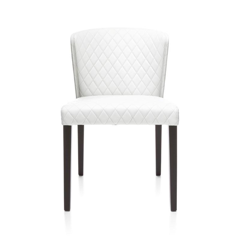 Curran Quilted Oyster Dining Chair - Image 6