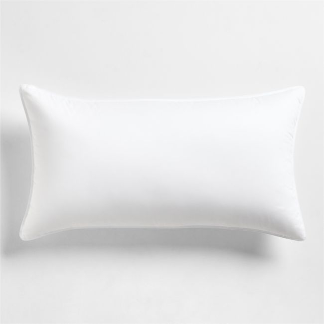 Luxe Organic Cotton Firm Down King Bed Pillow - Image 0