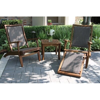 Akiva 3 Piece Rattan Seating Group