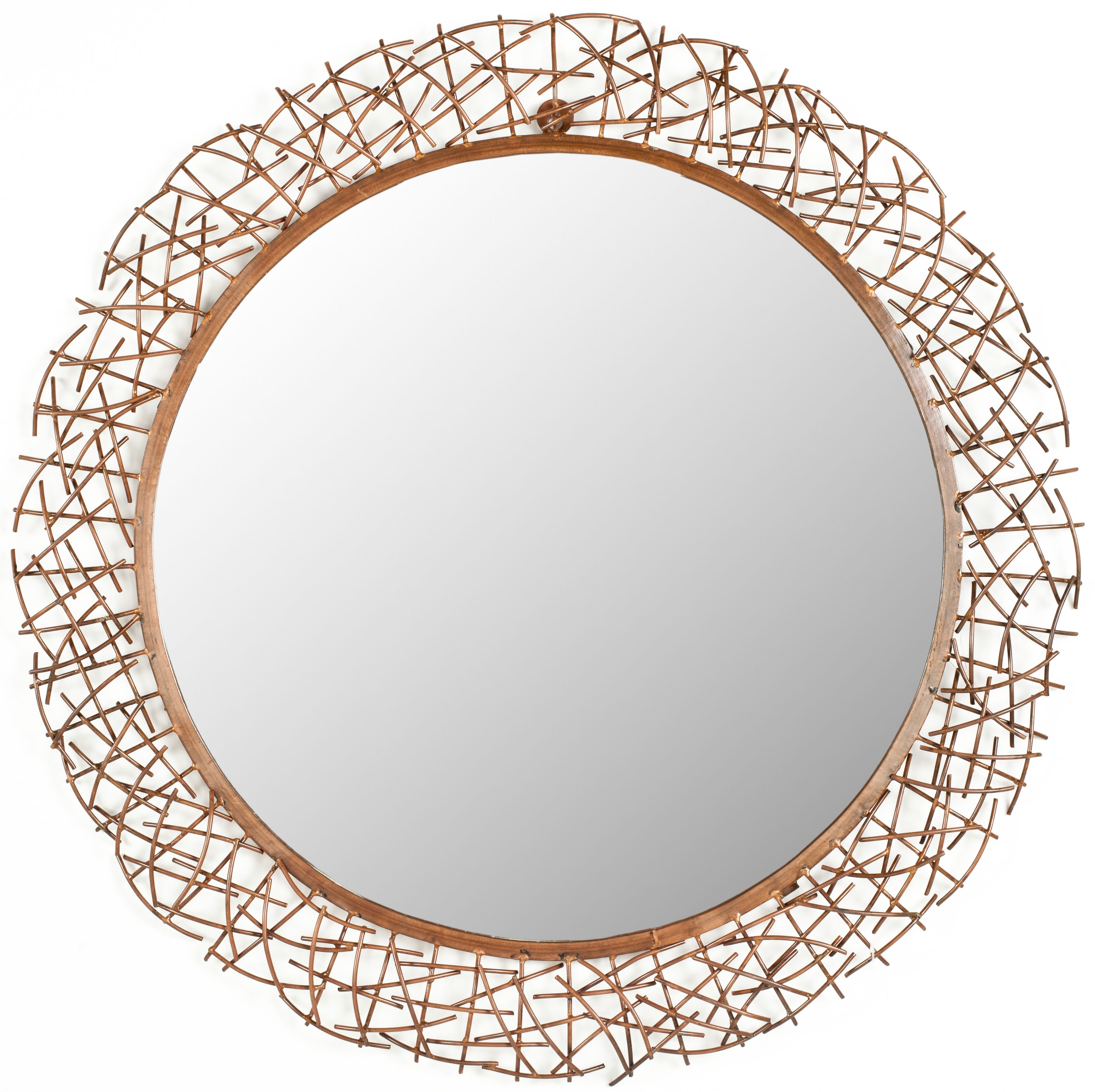 Twig Mirror - Burnt Copper - Arlo Home - Image 0