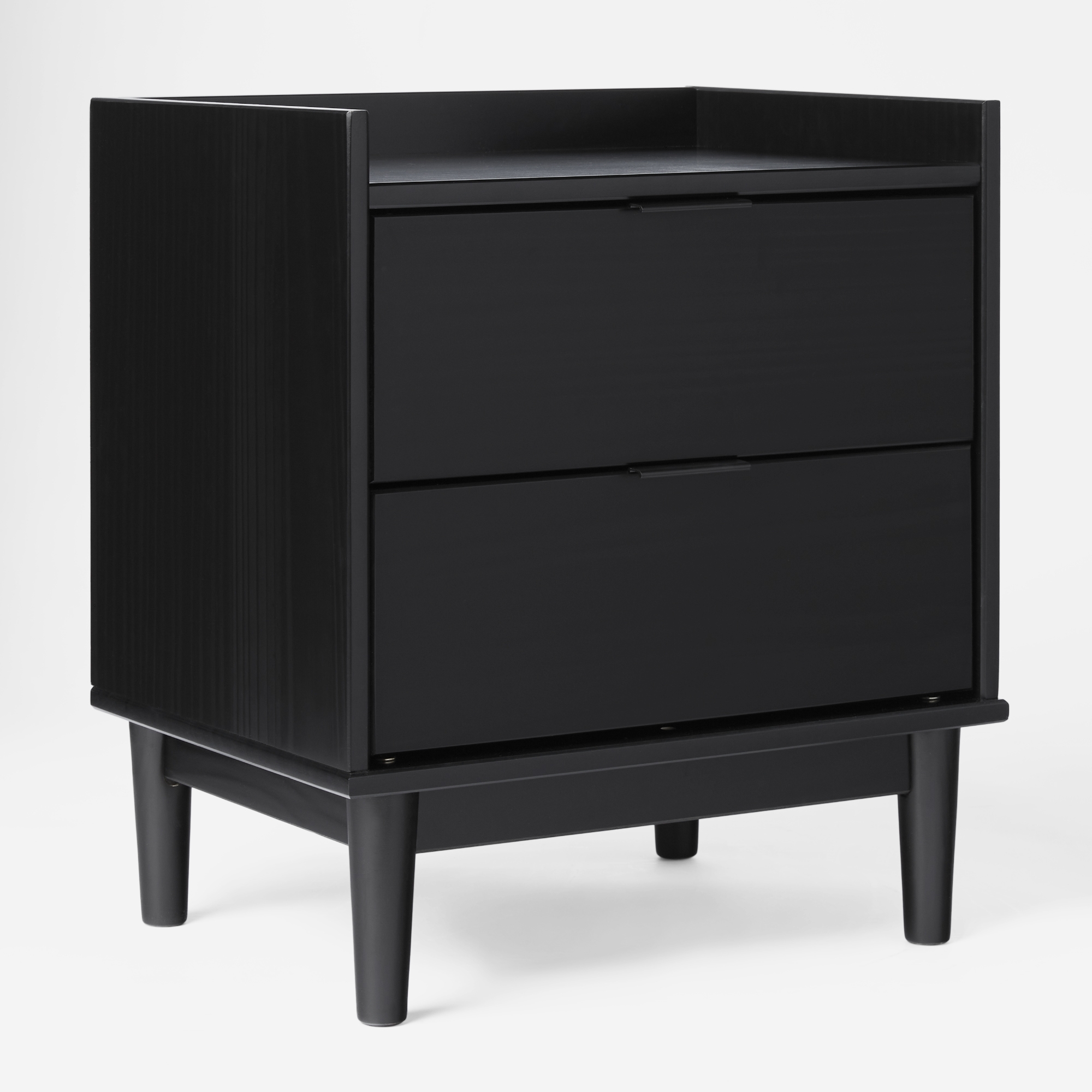 20" Solid Wood 2-Drawer Nightstand - Image 5