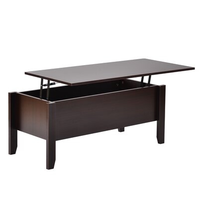 Modern Lift-Top Coffee Table With Storage, Sofa Table - Image 0