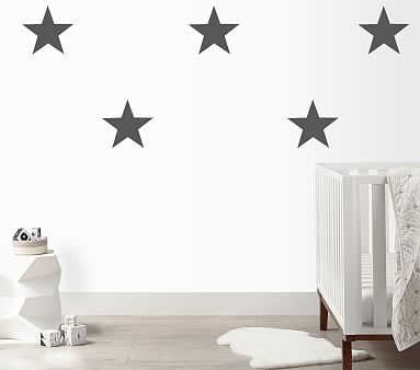 Large Stars Wall Decal, Gold - Image 2