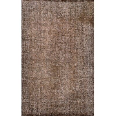 One-of-a-Kind Hartfield Hand-Knotted Color Transition Brown 5'8" x 9'3" Wool Area Rug - Image 0