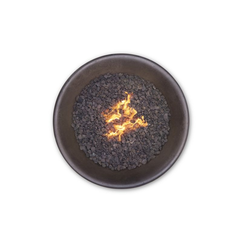 Neighbor ™ Rook Round Charcoal Natural Gas Fire Table - Image 3