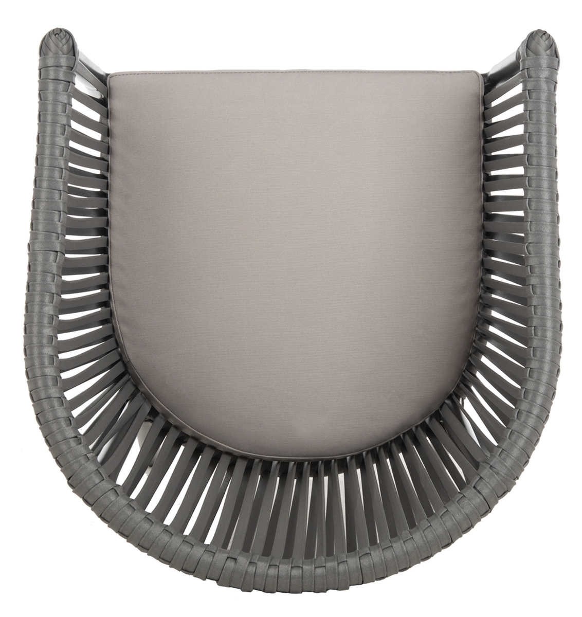 Kofi Rope Chair - Grey - Safavieh - Image 4