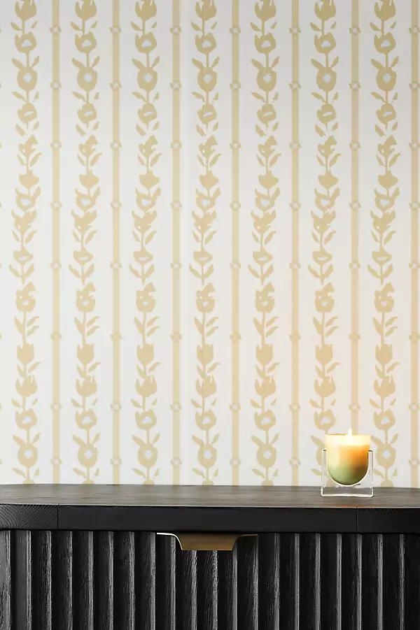 Esme Floral Striped Wallpaper - Image 0