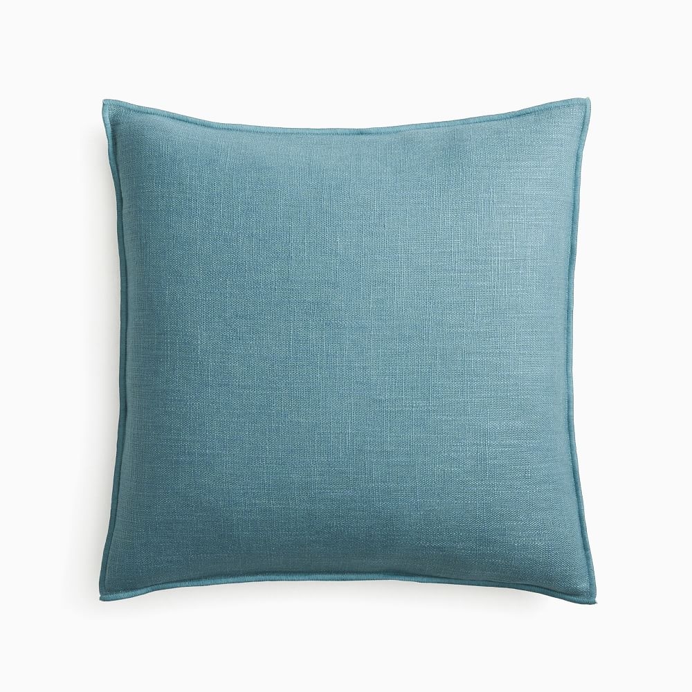 Classic Linen Pillow Cover, 20"x20", Ocean - Image 0