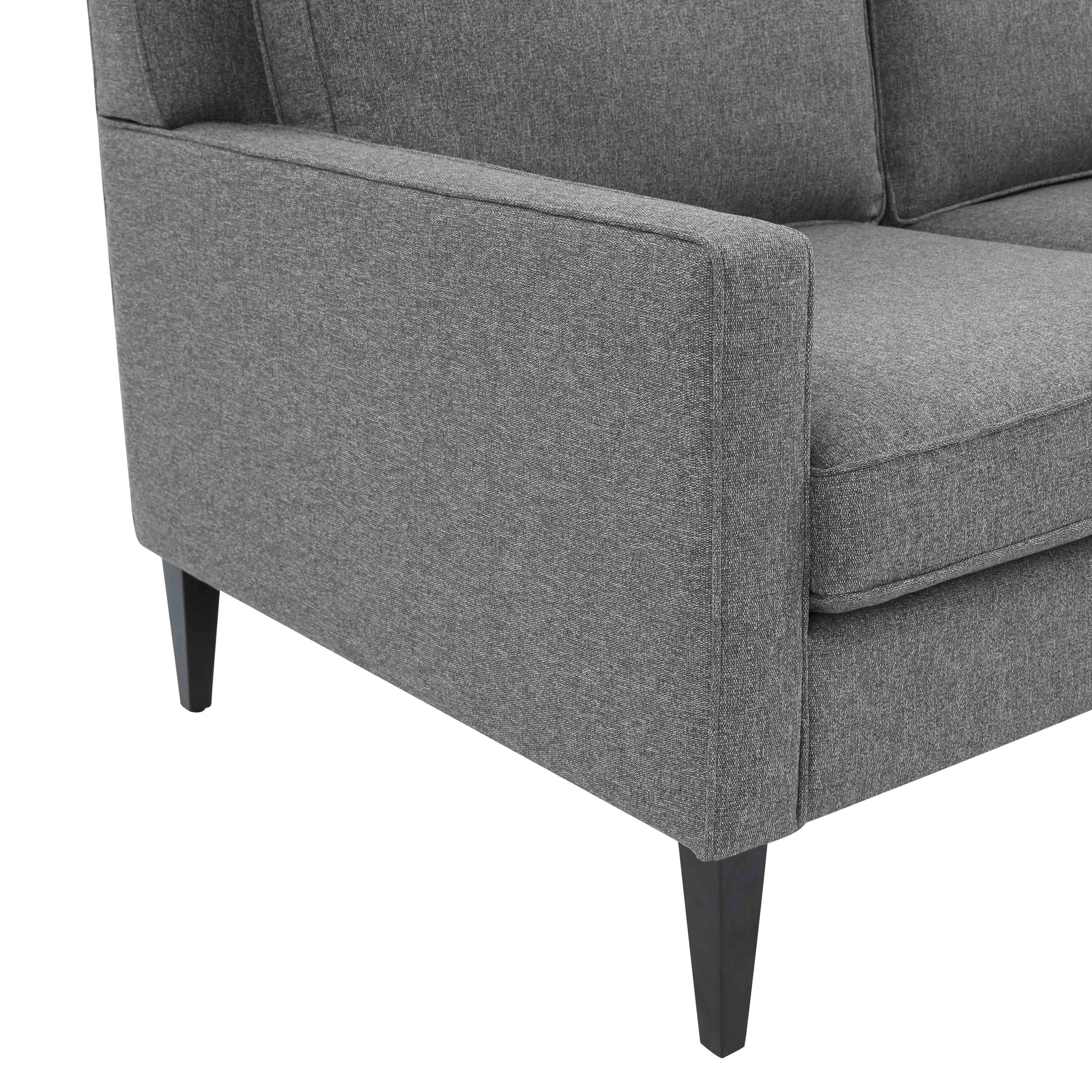 Alivia Gray Sofa - Image 3