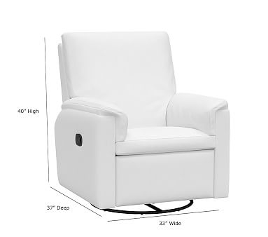 Dream Manual Swivel Glider & Recliner, Performance Boucle, Oatmeal - Image 3