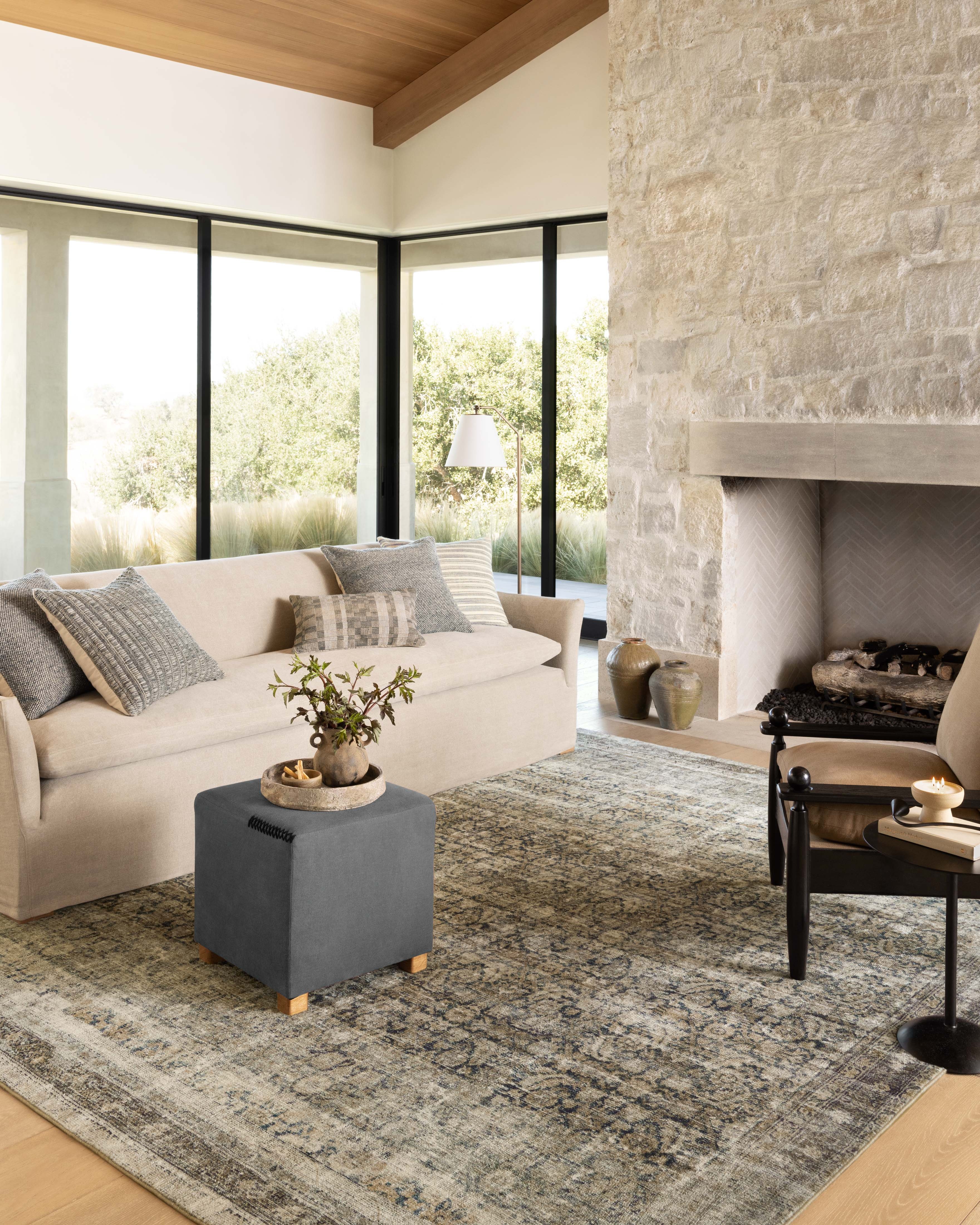 Amber Lewis x Loloi Morgan Navy / Sand 11'-6" x 18' - Image 2