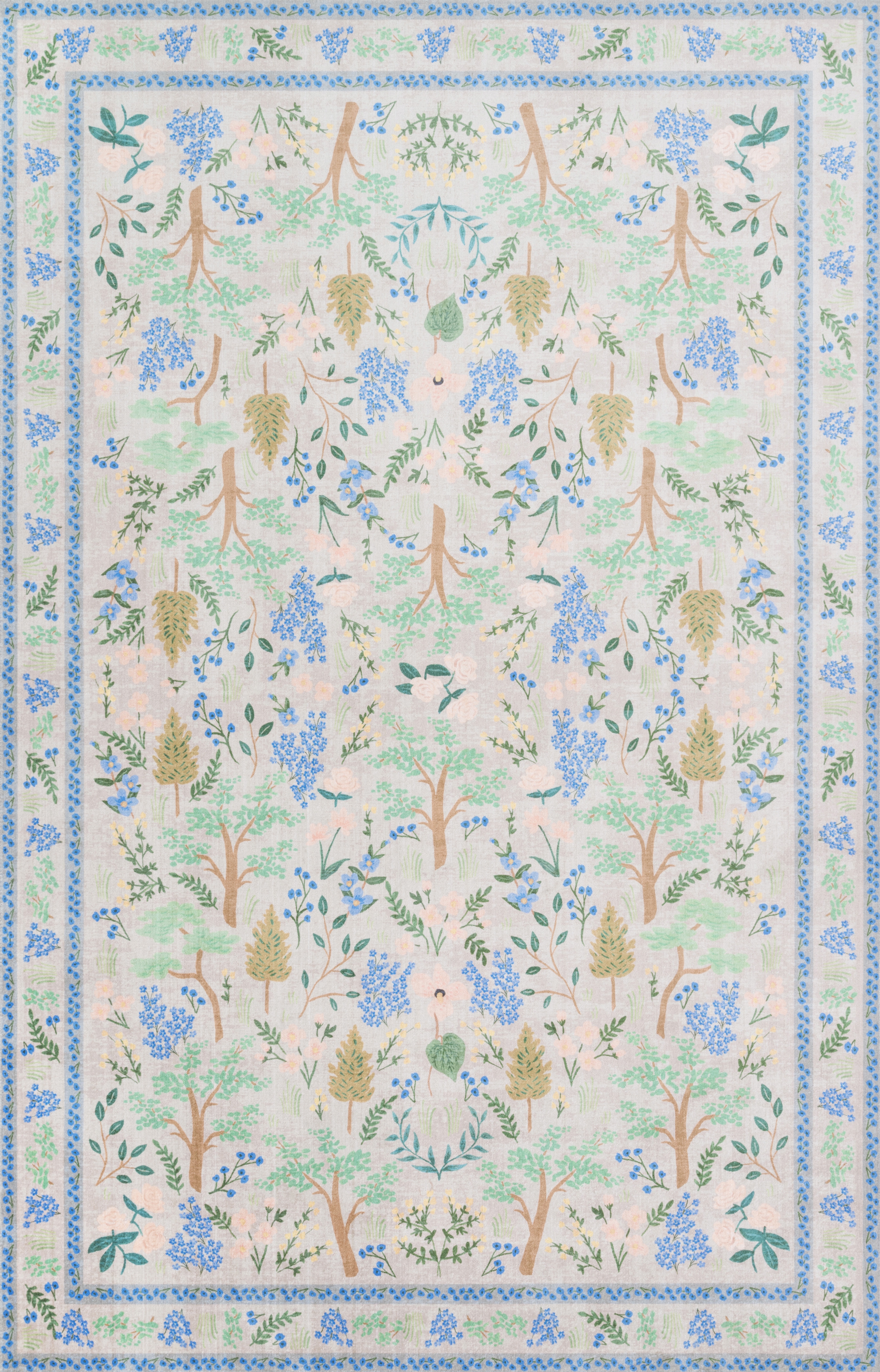 Rifle Paper Co. x Loloi JARDIN JAD-02 GREY 2'-3" x 5'-6" - Image 0