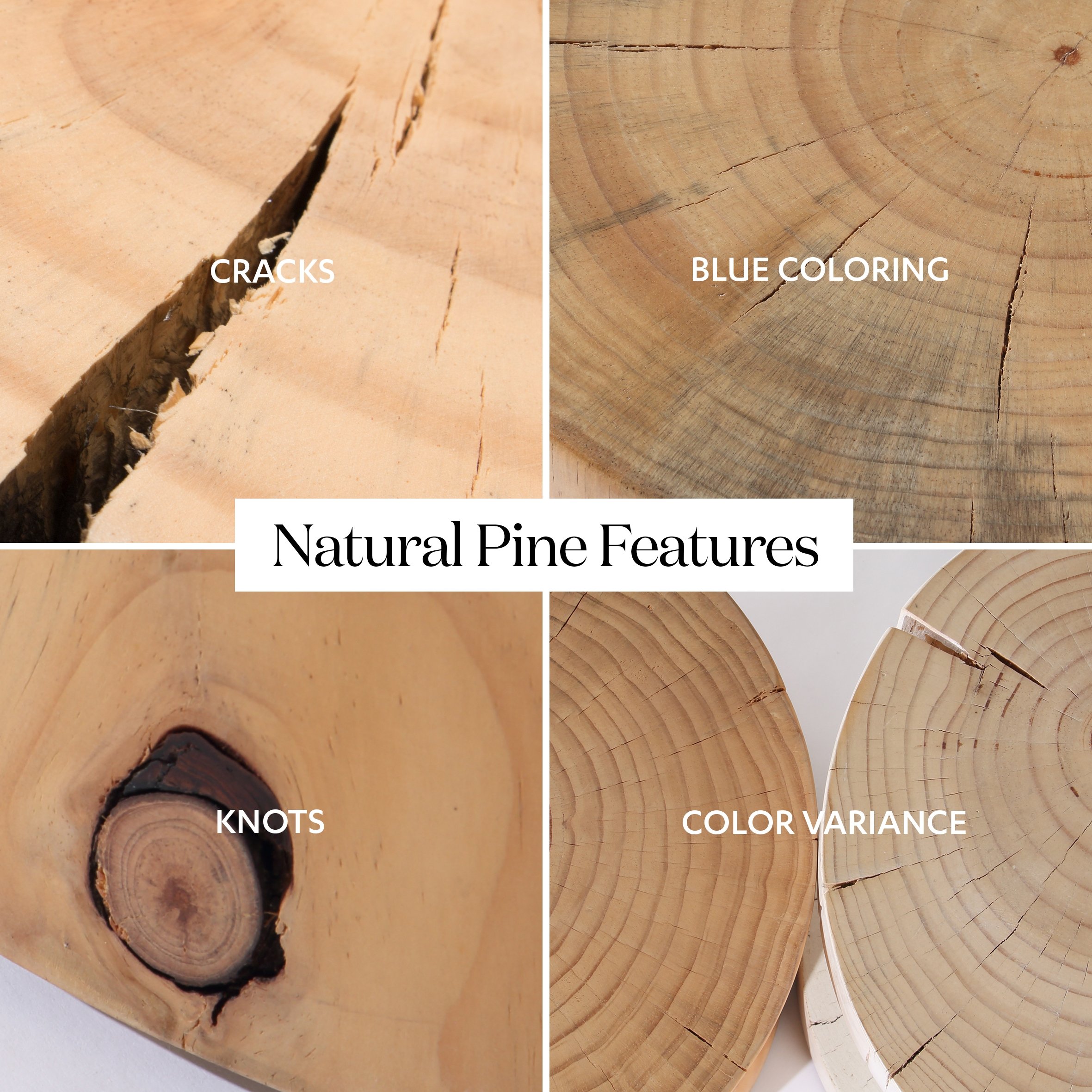 Inez End Table-Natural Pine - Image 9