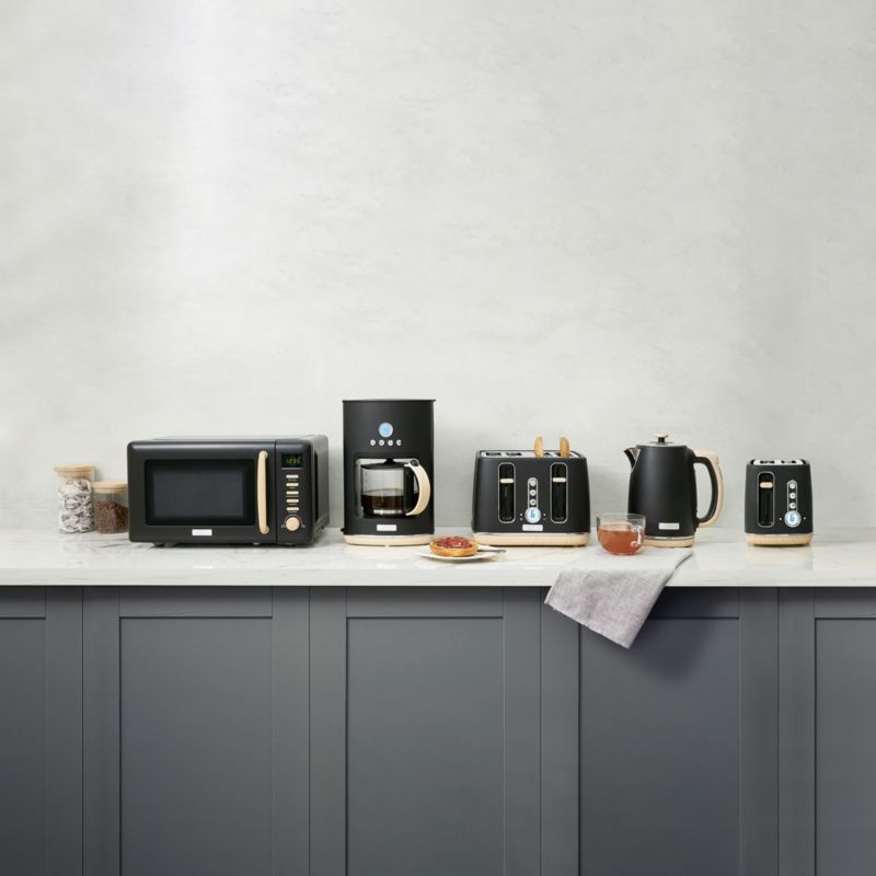 Haden Dorchester Matte Black 2-Slice Toaster - Image 3