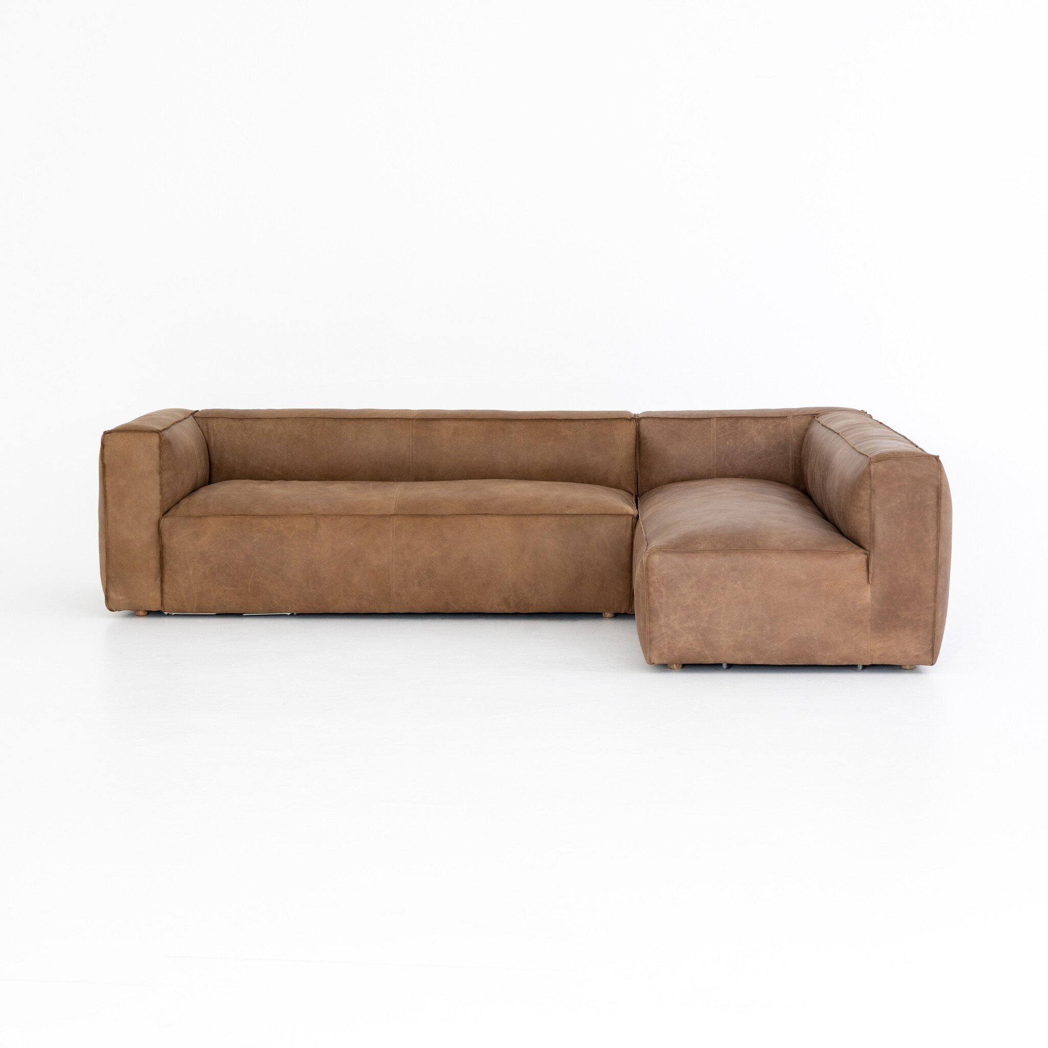 Nolita Sectional - Natural Washed Sand - Image 2